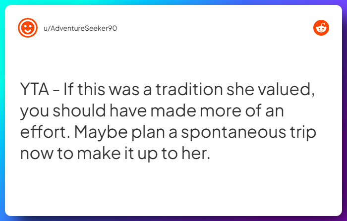 Comment from u/AdventureSeeker90