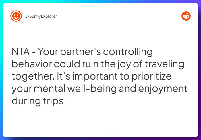 Comment from u/SunnyExplorer