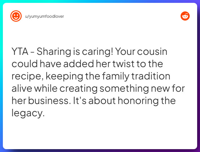 Comment from u/yumyumfoodlover