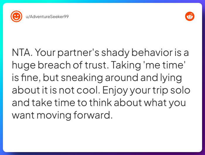 Comment from u/AdventureSeeker99