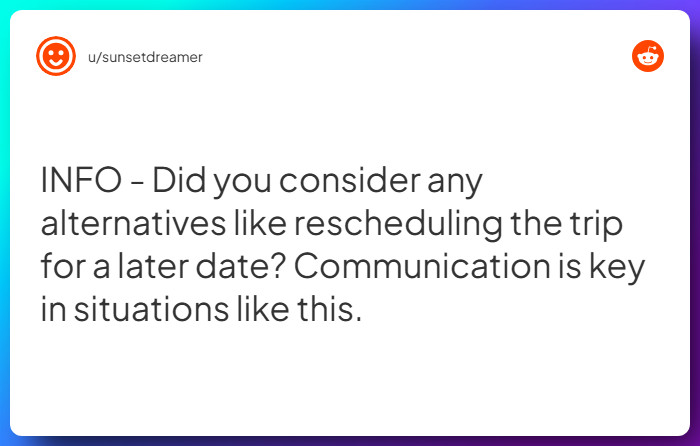 Comment from u/sunsetdreamer