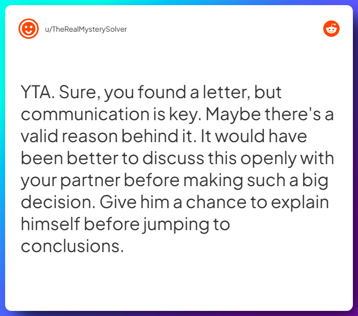 Comment from u/TheRealMysterySolver