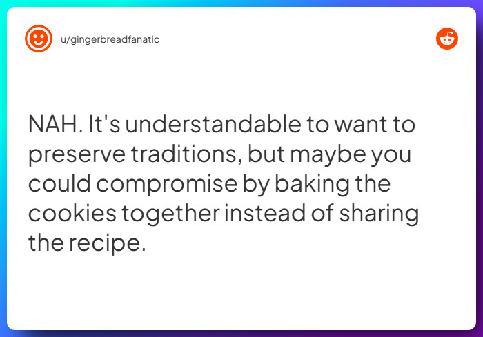 Comment from u/gingerbreadfanatic