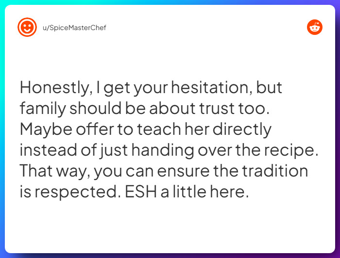 Comment from u/SpiceMasterChef