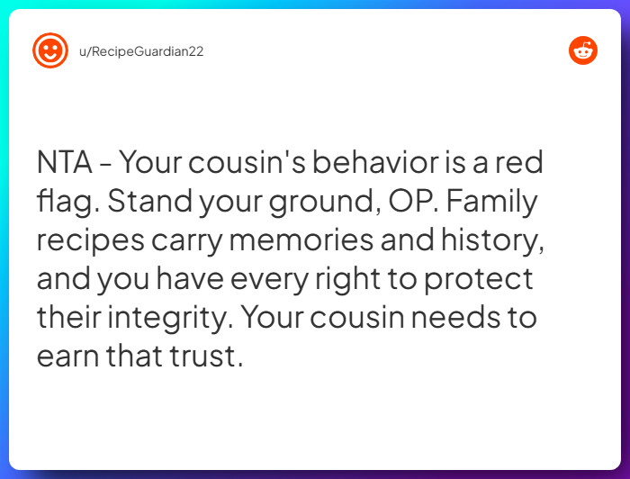 Comment from u/RecipeGuardian22