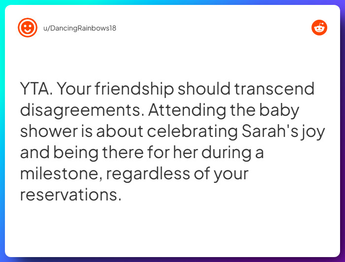 Comment from u/DancingRainbows18