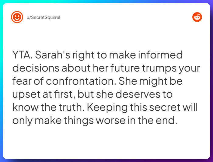 Comment from u/SecretSquirrel