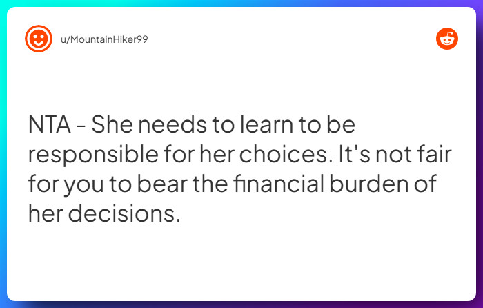 Comment from u/MountainHiker99