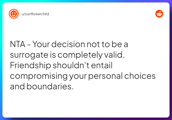 Comment from u/sunflowerchild