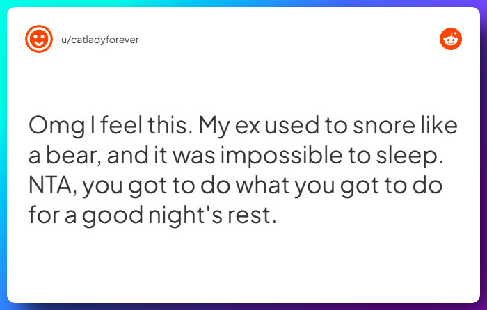 Comment from u/catladyforever