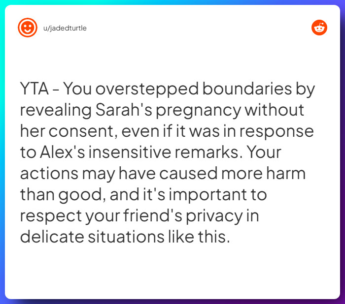 Comment from u/jadedturtle