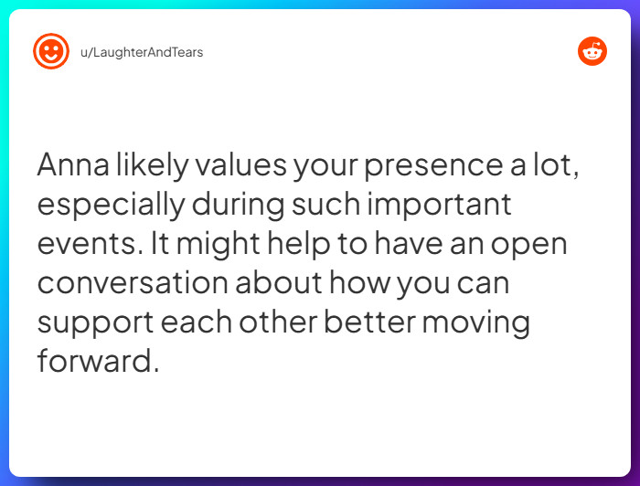 Comment from u/LaughterAndTears