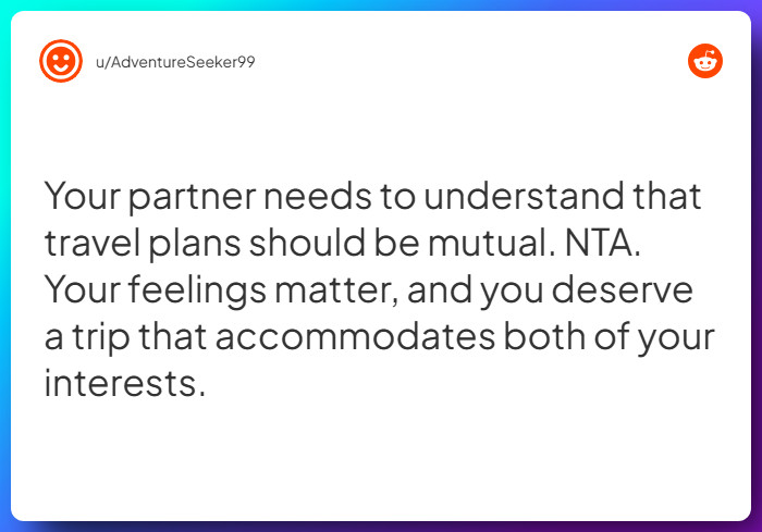 Comment from u/AdventureSeeker99