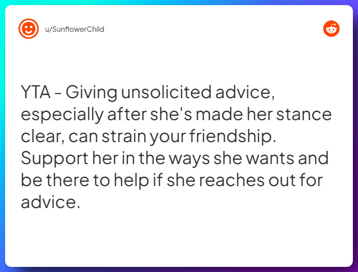 Comment from u/SunflowerChild