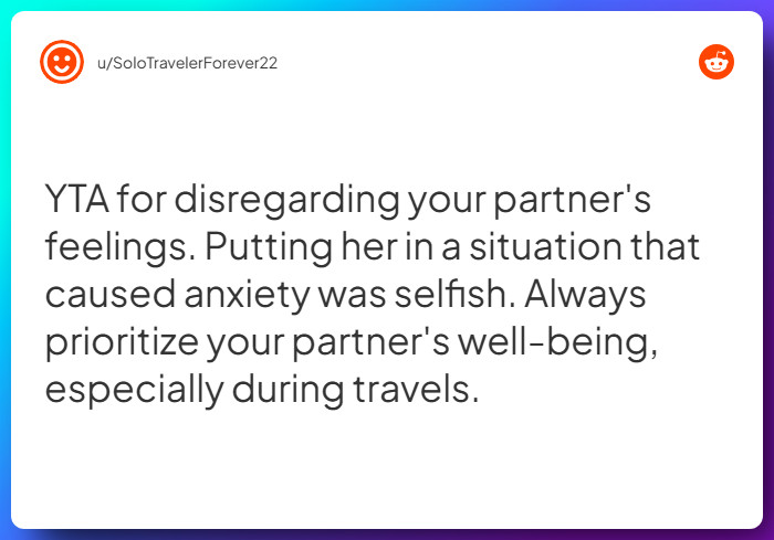 Comment from u/SoloTravelerForever22