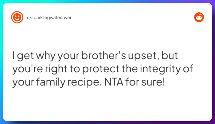 Comment from u/sparklingwaterlover