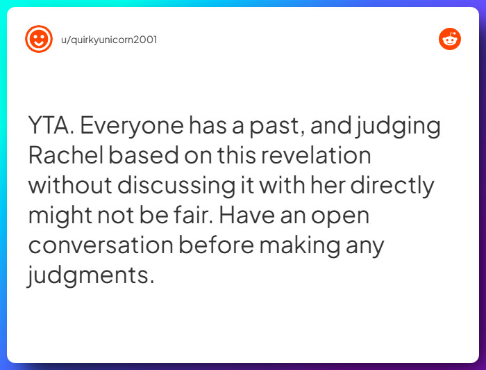 Comment from u/quirkyunicorn2001