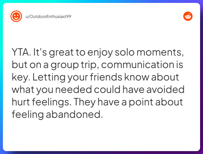 Comment from u/OutdoorEnthusiast99