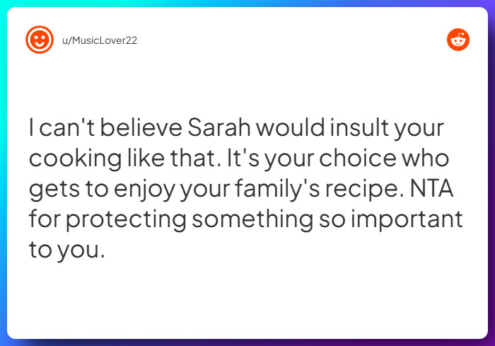 Comment from u/MusicLover22