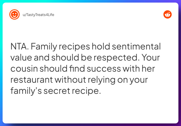 Comment from u/TastyTreats4Life