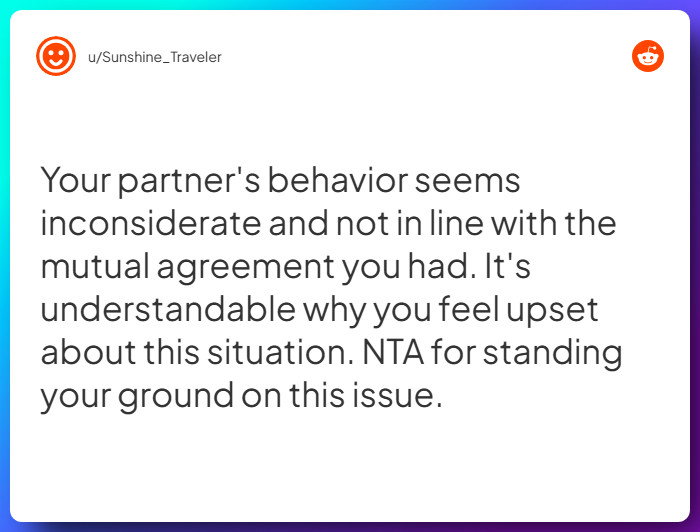 Comment from u/Sunshine_Traveler