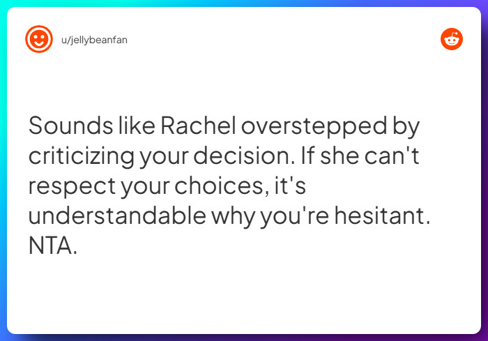 Comment from u/jellybeanfan