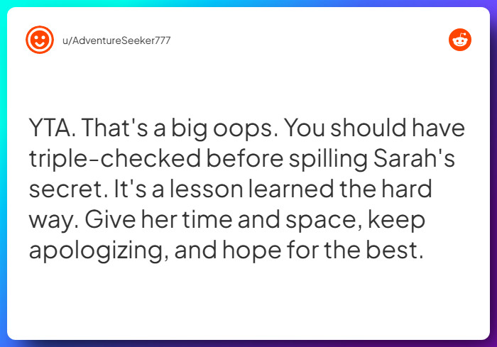 Comment from u/AdventureSeeker777