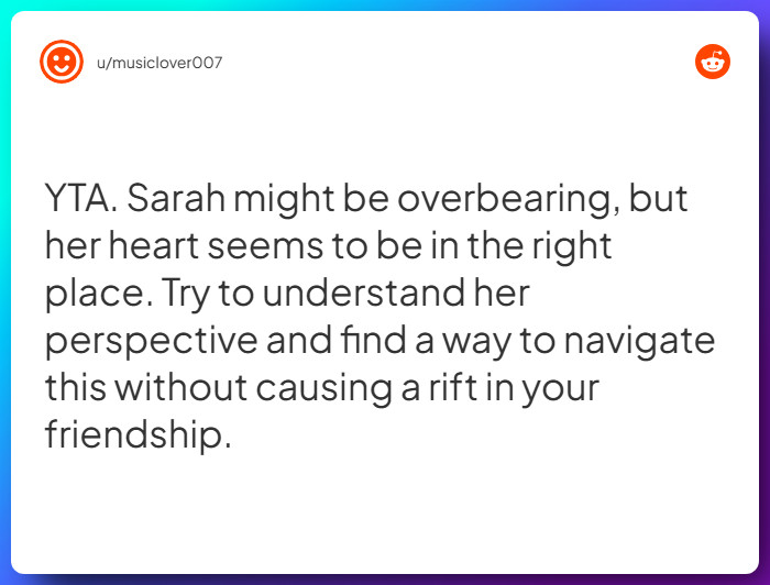 Comment from u/musiclover007