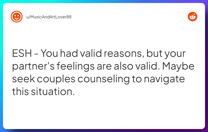 Comment from u/MusicAndArtLover88