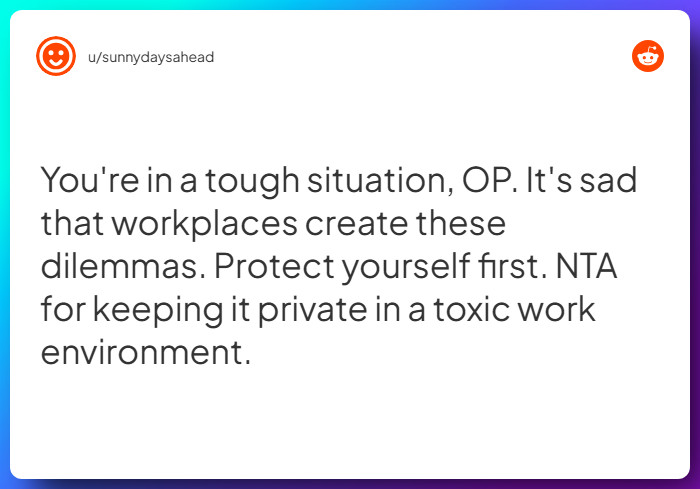 Comment from u/sunnydaysahead