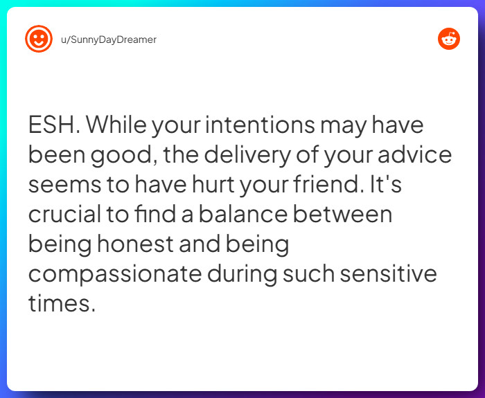 Comment from u/SunnyDayDreamer