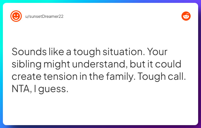 Comment from u/sunsetDreamer22