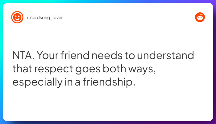 Comment from u/birdsong_lover