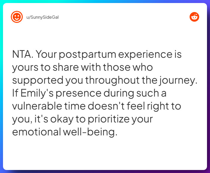 Comment from u/SunnySideGal