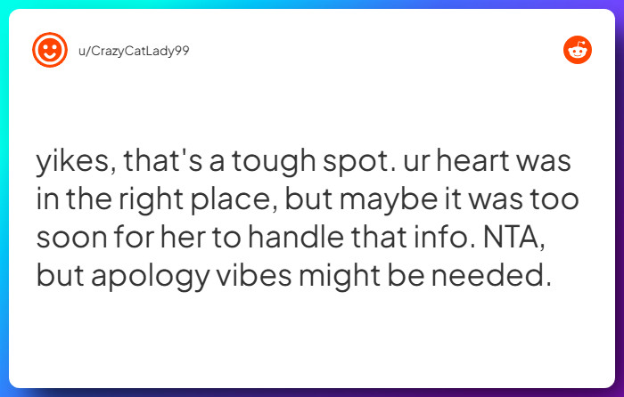 Comment from u/CrazyCatLady99