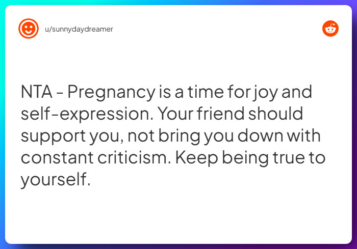 Comment from u/sunnydaydreamer