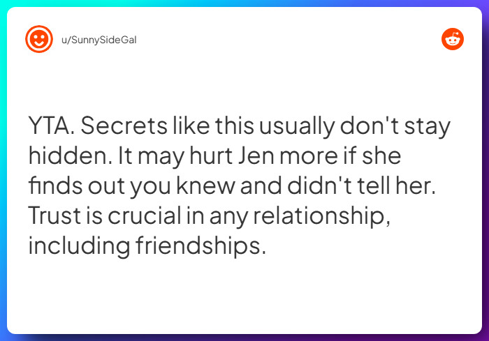 Comment from u/SunnySideGal