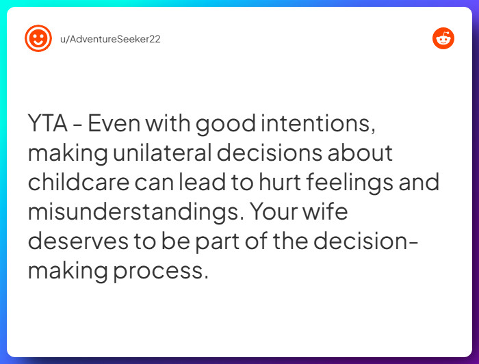 Comment from u/AdventureSeeker22