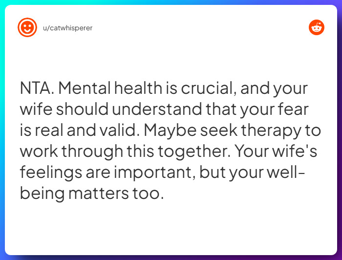 Comment from u/catwhisperer