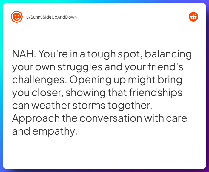 Comment from u/SunnySideUpAndDown