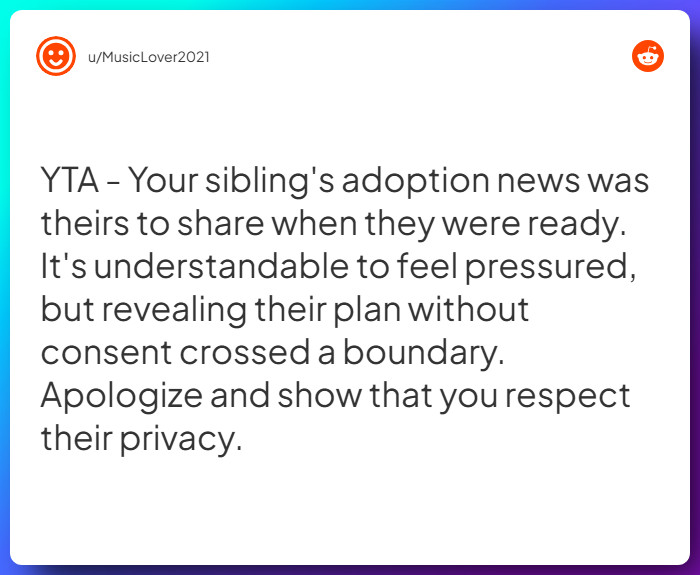 Comment from u/MusicLover2021