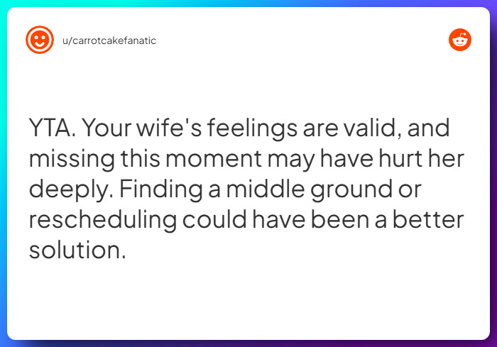 Comment from u/carrotcakefanatic