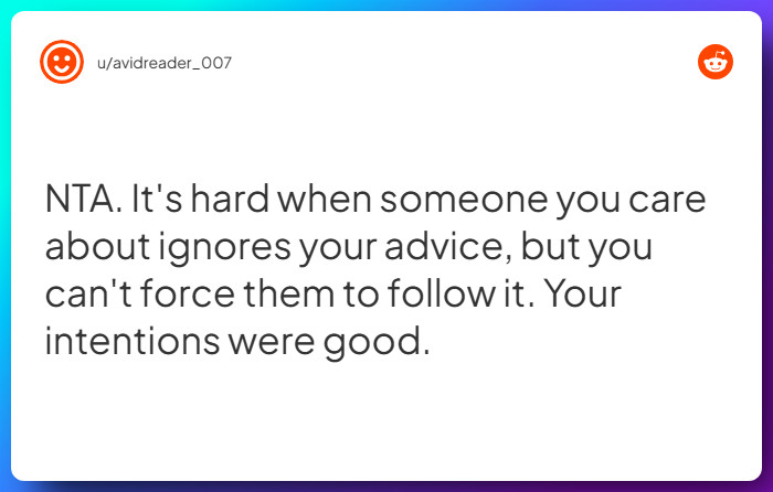 Comment from u/avidreader_007