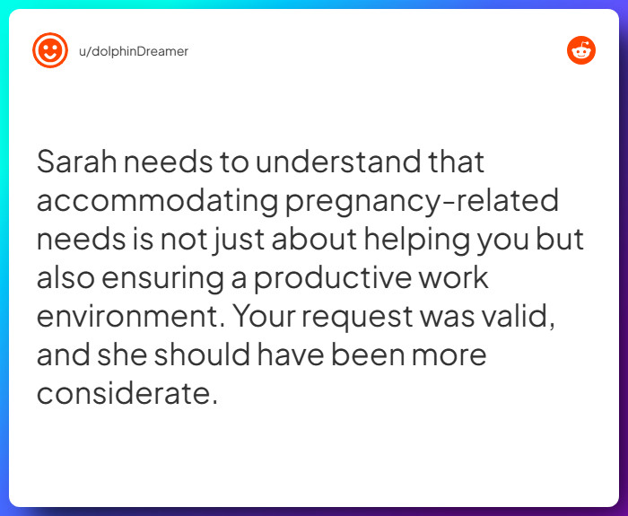 Comment from u/dolphinDreamer