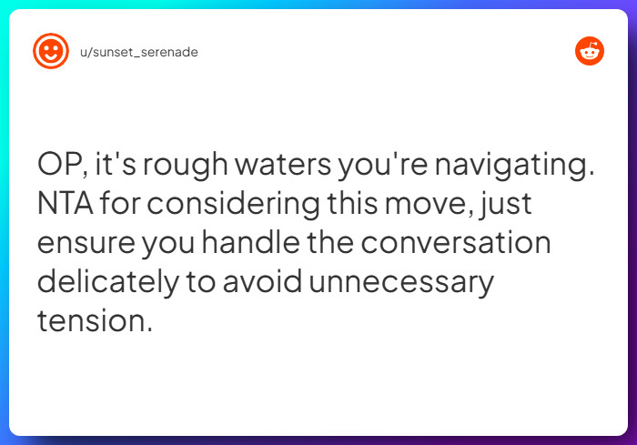 Comment from u/sunset_serenade