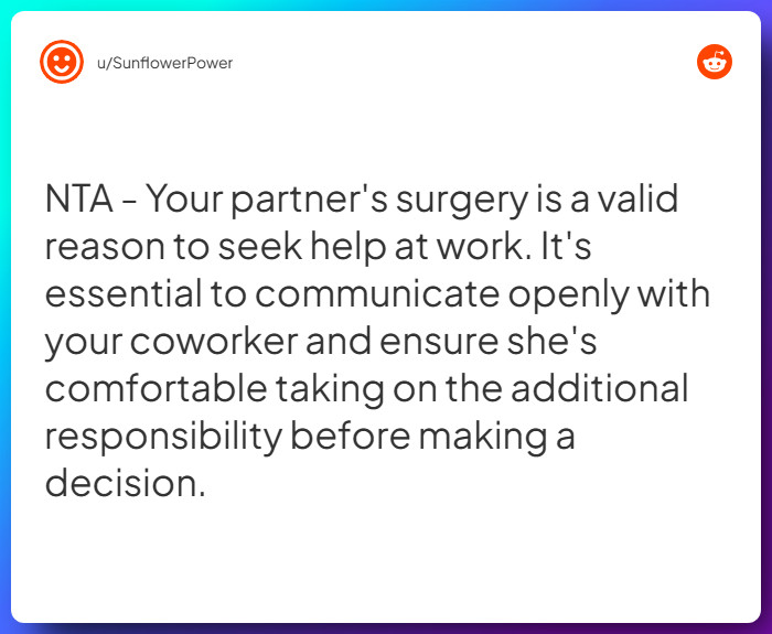 Comment from u/SunflowerPower