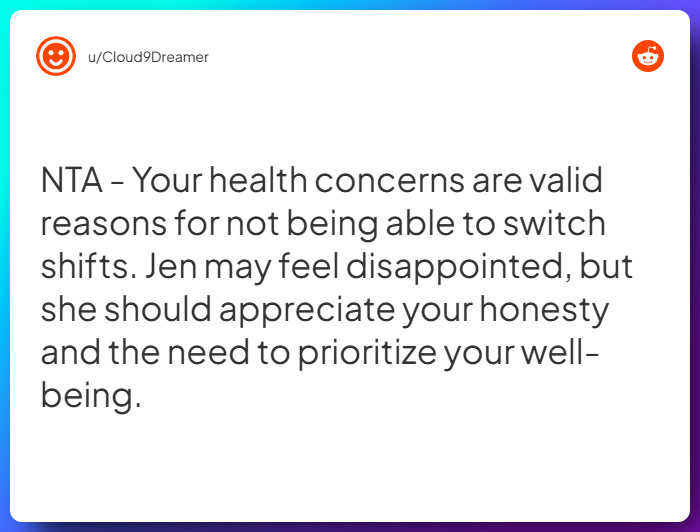 Comment from u/Cloud9Dreamer