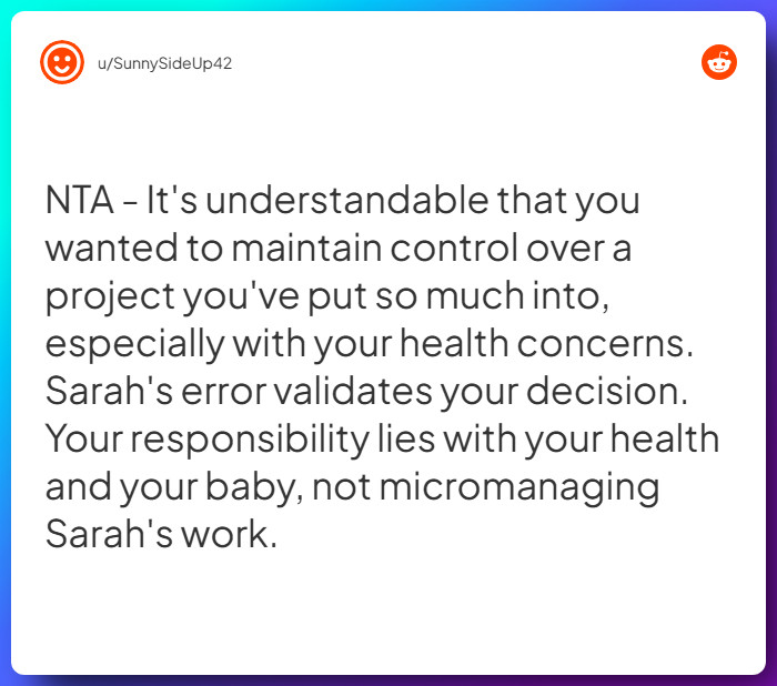 Comment from u/SunnySideUp42