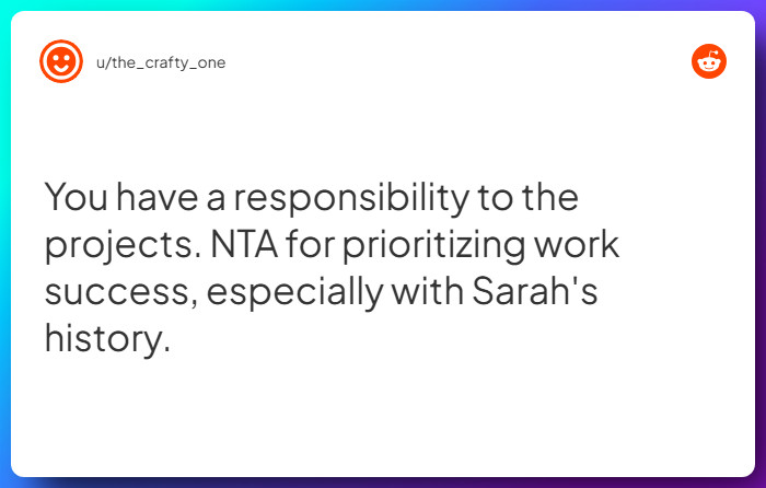 Comment from u/the_crafty_one