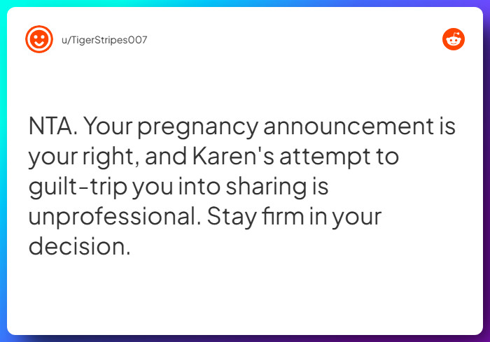 Comment from u/TigerStripes007